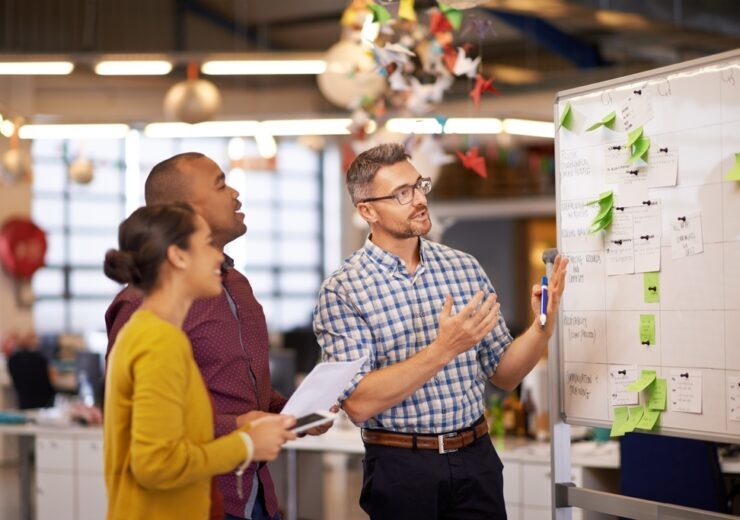 Whiteboard,,Manager,Plan,And,Business,People,With,Strategy,And,Speaking
