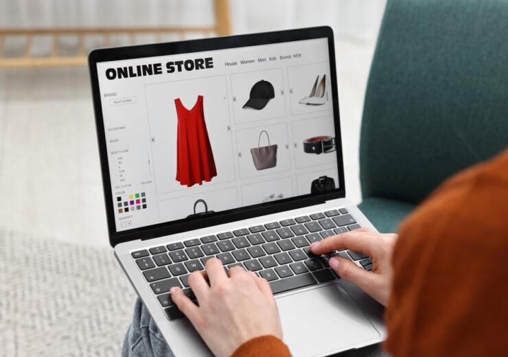 Woman,With,Laptop,Shopping,Online,At,Home,,Closeup